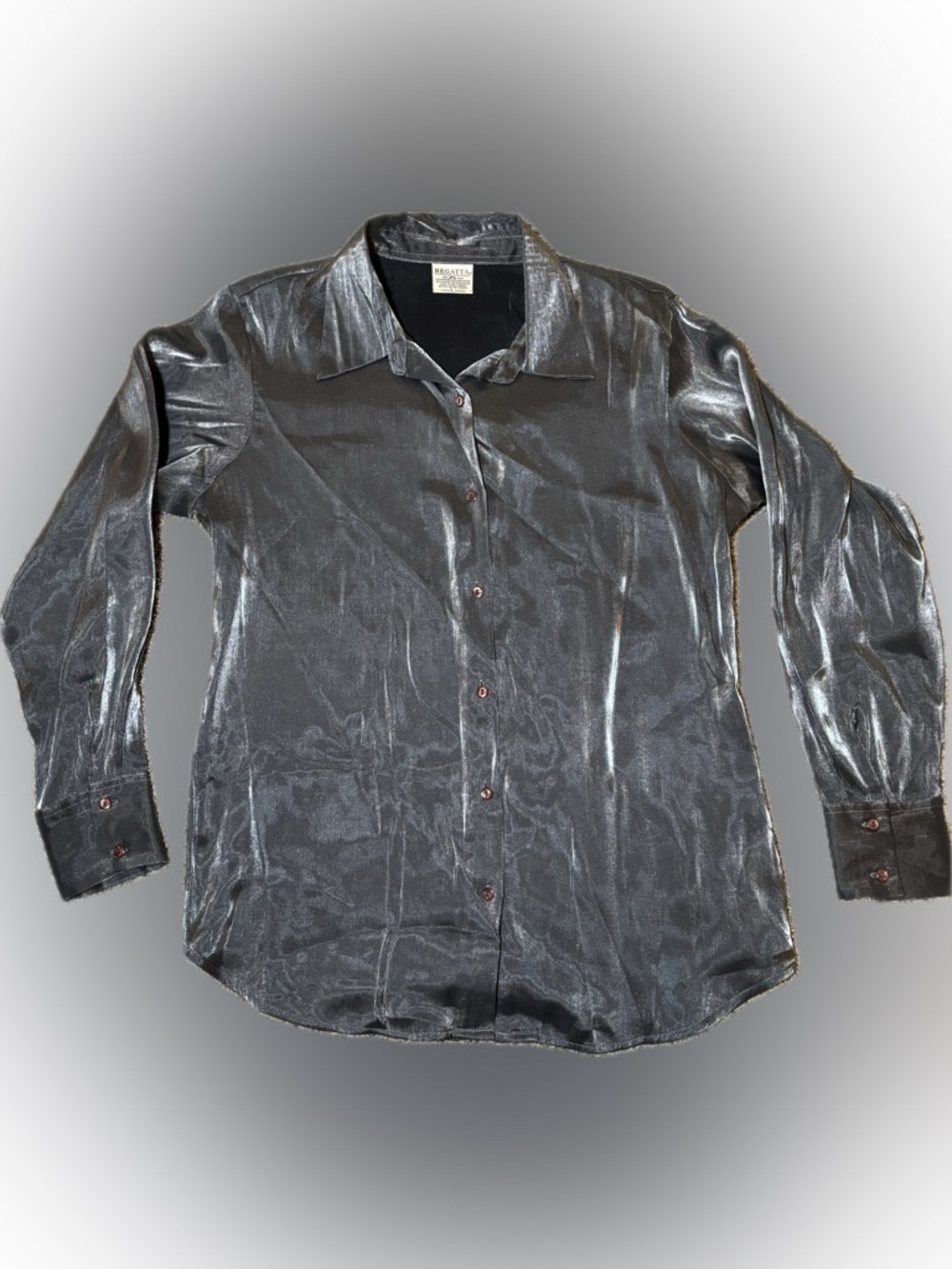 85. Regatta Metallic Silver Shirt